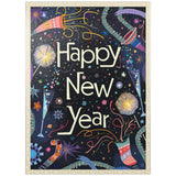 A Greeting Card: Happy New Year! - Puzzle, Puzzle / 1000 / Assembled