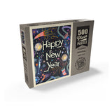 A Greeting Card: Happy New Year! - Puzzle, Puzzle / 500 / Box / Angle