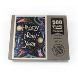 A Greeting Card: Happy New Year! - Puzzle, Puzzle / 500 / Box / Front