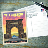 Yellowstone: Roosevelt Arch - Postcards, Postcards
