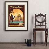 Arabian Dawn Coffee Blend - Art Print, 24x32 / Standard / Brown