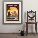Arabian Dawn Coffee Blend - Art Print, 24x32 / Deluxe / Gray