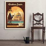 Arabian Dawn Coffee Blend - Art Print, 30x40