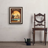 Arabian Dawn Coffee Blend - Art Print, 18x24 / Simple / Brown
