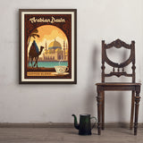 Arabian Dawn Coffee Blend - Art Print, 24x32 / Simple / Brown