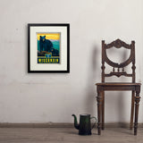Wisconsin State Pride: Black Bears - Art Print, 11x14 / Standard / Black