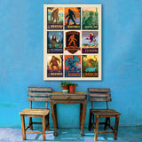 Legends Of The National Parks: Multi-Image Print 6 - Canvas, Canvas / 30x40