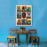 Legends Of The National Parks: Multi-Image Print 6 - Canvas, Canvas / 24x32