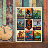 Legends Of The National Parks: Multi-Image Print 6 - Canvas, Canvas / 9x12