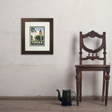 Topeka, Kansas - Art Print, 8x10 / Deluxe / Brown