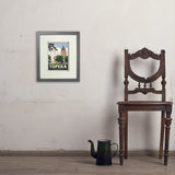 Topeka, Kansas - Art Print, 8x10 / Standard / Gray