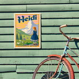 Heidi: Johanna Spyri - Metal Sign, Metal Sign / 12x16