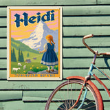 Heidi: Johanna Spyri - Metal Sign, Metal Sign / 18x24