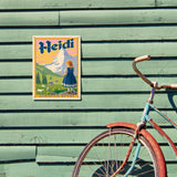 Heidi: Johanna Spyri - Metal Sign, Metal Sign / 9x12