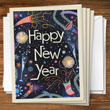 A Greeting Card: Happy New Year! - Notecards, Notecards