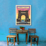Yellowstone: Roosevelt Arch - Canvas, Canvas / 24x32