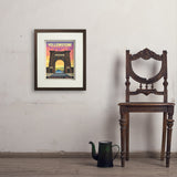 Yellowstone: Roosevelt Arch - Art Print, 11x14 / Standard / Brown