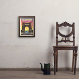 Yellowstone: Roosevelt Arch - Art Print, 11x14 / Simple / Brown