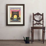 Yellowstone: Roosevelt Arch - Art Print, 18x24 / Deluxe / Brown