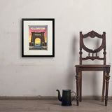 Yellowstone: Roosevelt Arch - Art Print, 11x14 / Standard / Black