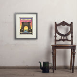 Yellowstone: Roosevelt Arch - Art Print, 11x14 / Standard / Gray