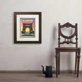 Yellowstone: Roosevelt Arch - Art Print, 11x14 / Deluxe / Brown