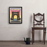 Yellowstone: Roosevelt Arch - Art Print, 18x24 / Simple / Black