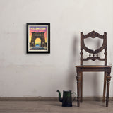Yellowstone: Roosevelt Arch - Art Print, 11x14 / Simple / Black