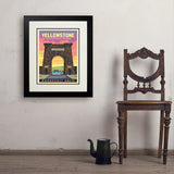 Yellowstone: Roosevelt Arch - Art Print, 18x24 / Deluxe / Black