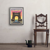Yellowstone: Roosevelt Arch - Art Print, 18x24 / Simple / Gray