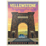 Yellowstone: Roosevelt Arch - Puzzle, Puzzle / 500 / Assembled
