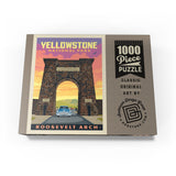Yellowstone: Roosevelt Arch - Puzzle, Puzzle / 1000 / Box / Front