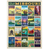 movisitmissourimulti-imageprint - Puzzle / 1000 / Assembled