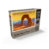 Arches National Park: Delicate Arch Sunset (Horizontal) - Puzzle, Puzzle / 1000 / Box / Angle