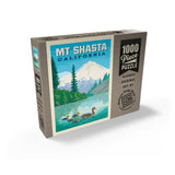 Mount Shasta, California - Puzzle, Puzzle / 1000 / Box / Angle