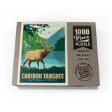Caribou-Targhee National Forest - Puzzle, Puzzle / 1000 / Box / Front