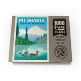 Mount Shasta, California - Puzzle, Puzzle / 1000 / Box / Front