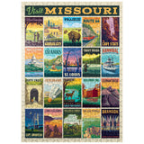 movisitmissourimulti-imageprint - Puzzle / 500 / Assembled