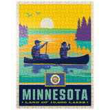 Minnesota State Pride (Old Flag) - Puzzle, Puzzle / 500 / Assembled