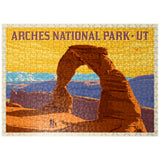 Arches National Park: Delicate Arch Sunset (Horizontal) - Puzzle, Puzzle / 500 / Assembled