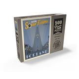 ...2026 Total Solar Eclipse: Reykjavik, Iceland - Puzzle, Puzzle / 500 / Box / Angle