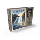 Ithaca, New York - Puzzle, Puzzle / 500 / Box / Angle