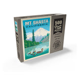 Mount Shasta, California - Puzzle, Puzzle / 500 / Box / Angle