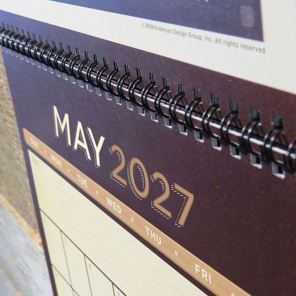 2027 Wall Calendar: National Parks Coloring Book Calendar