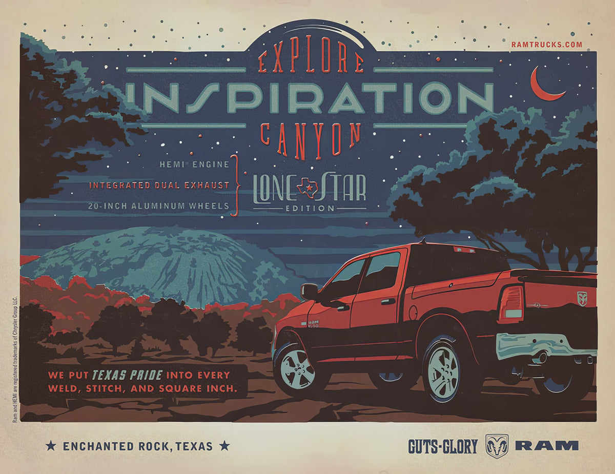 Ram Trucks, Finished Posters