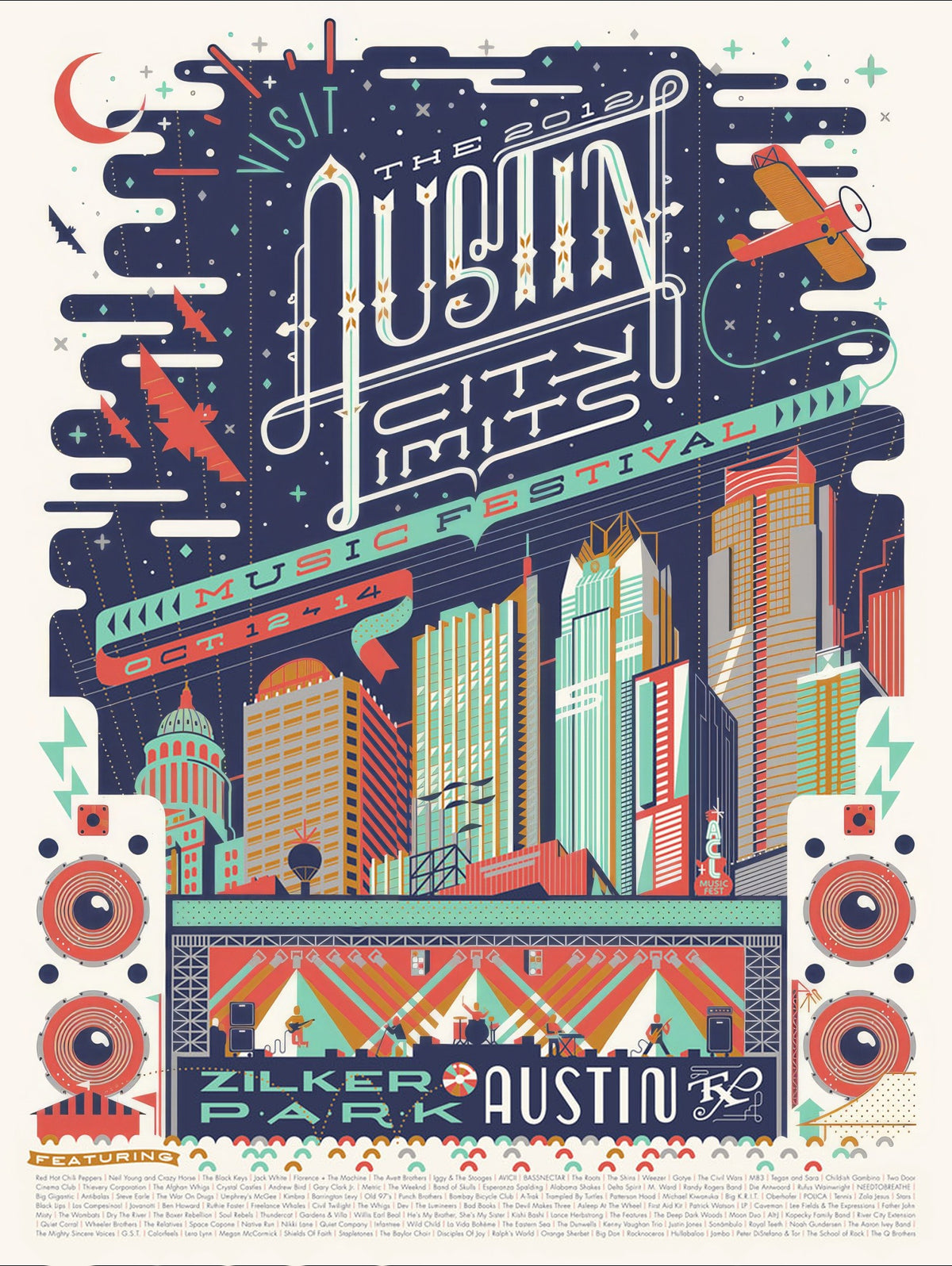 Austin City Limits, Color Rendering