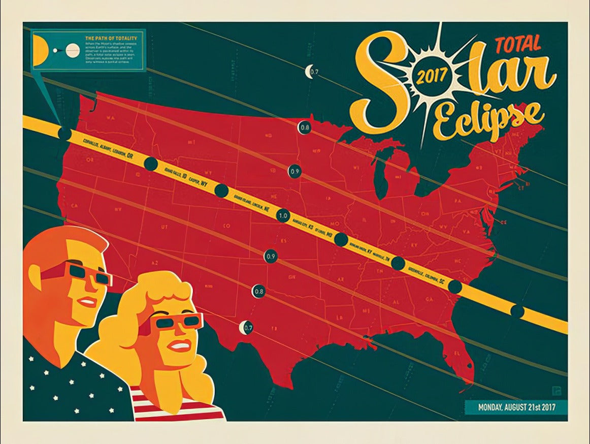 ECL Solar Eclipse Map