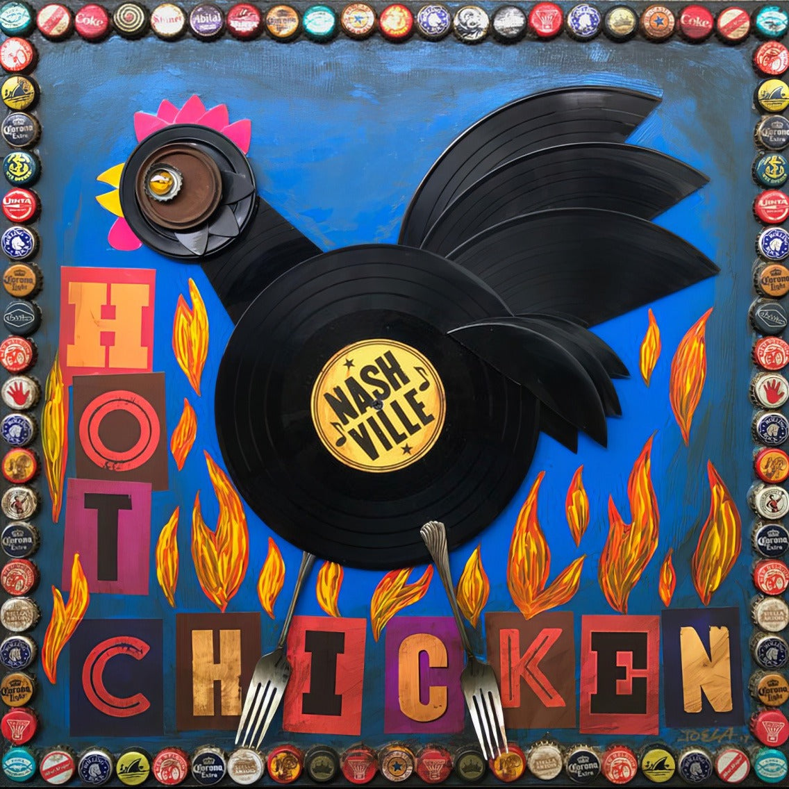 Folk Art Hot Chicken