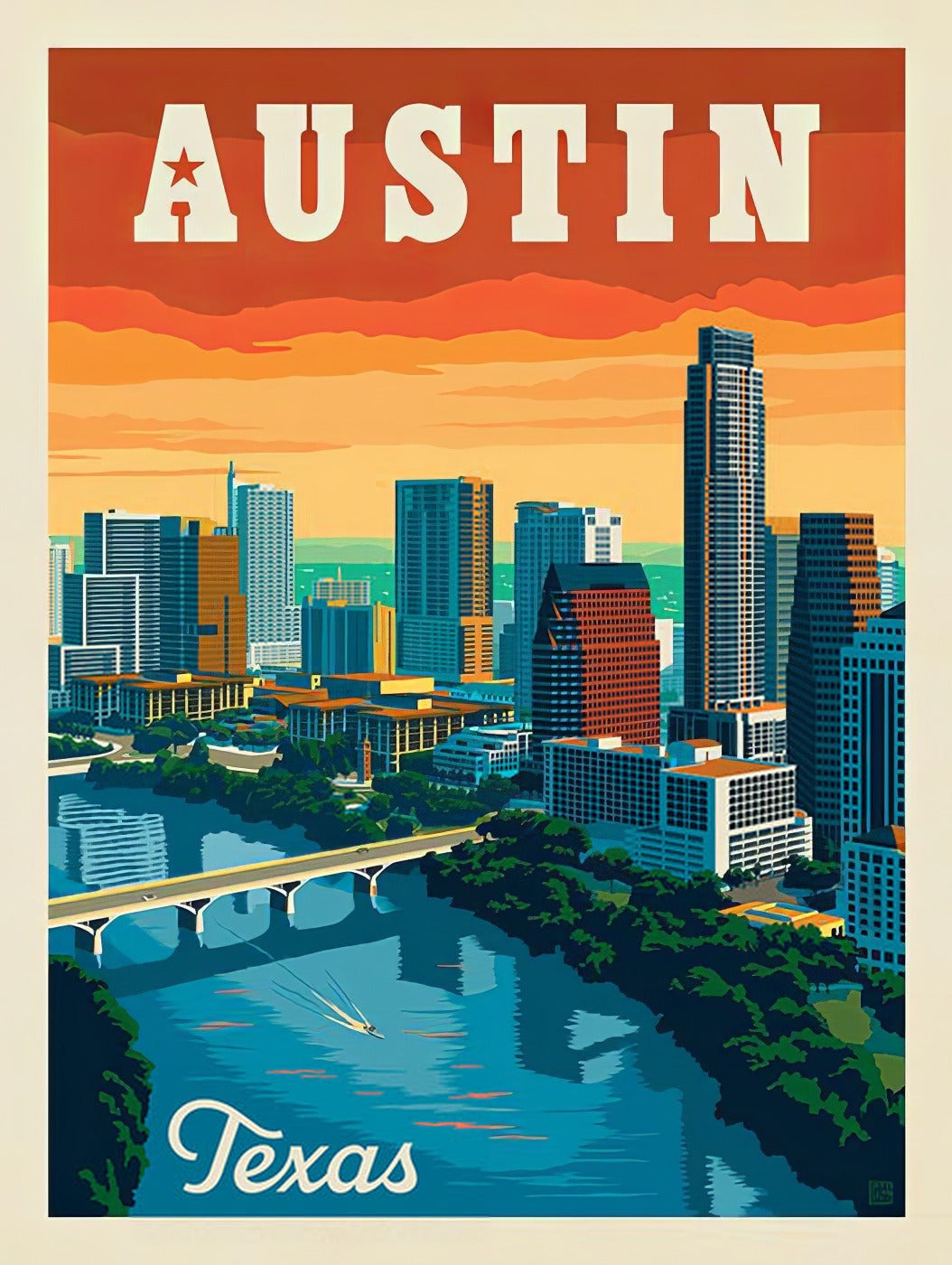 Austin TX Skyline