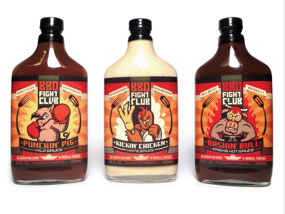 Hog Heaven BBQ, Labels